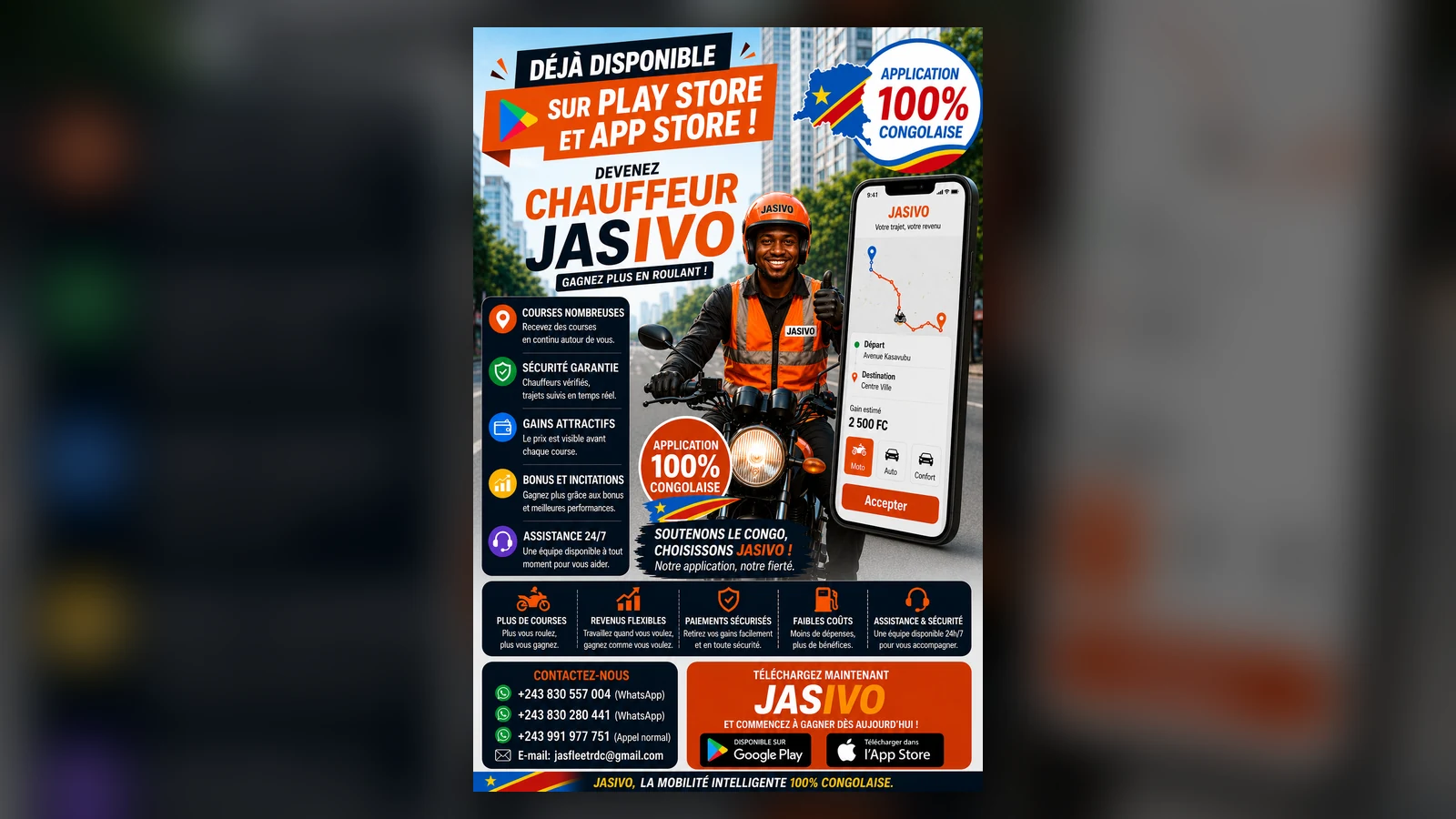 Application JASIVO